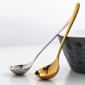 Ladle Serving Spoon | 8 inch | Gold | Silver | Stainless Steel