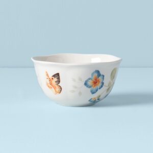 Scalloped Porcelain Dessert Bowl