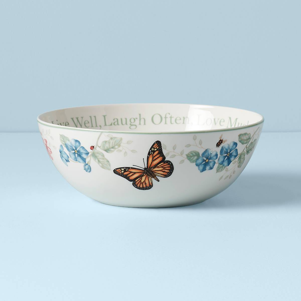 Floral Sentiment Large Serving Bowl - Image 2