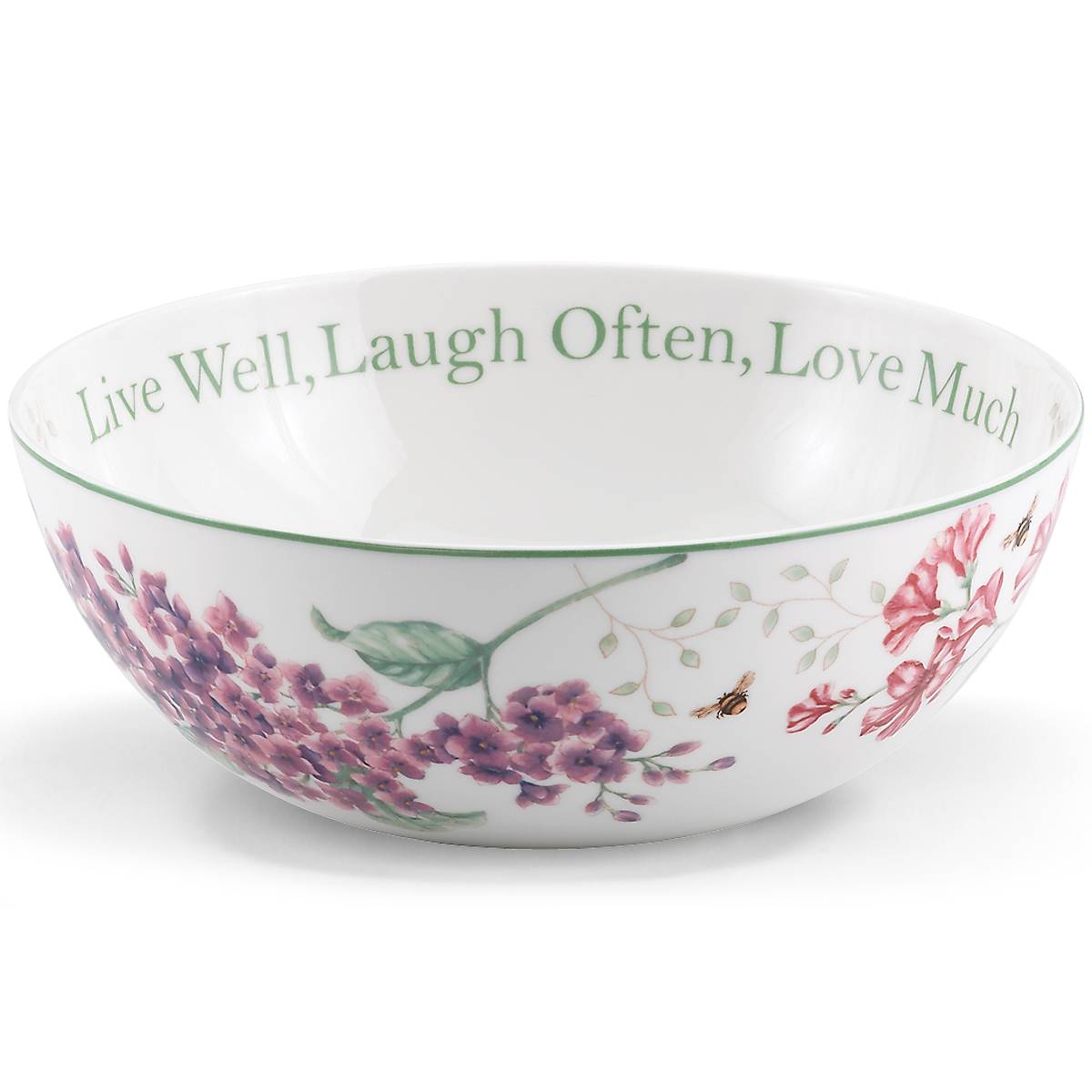 Floral Sentiment Large Serving Bowl - Image 3