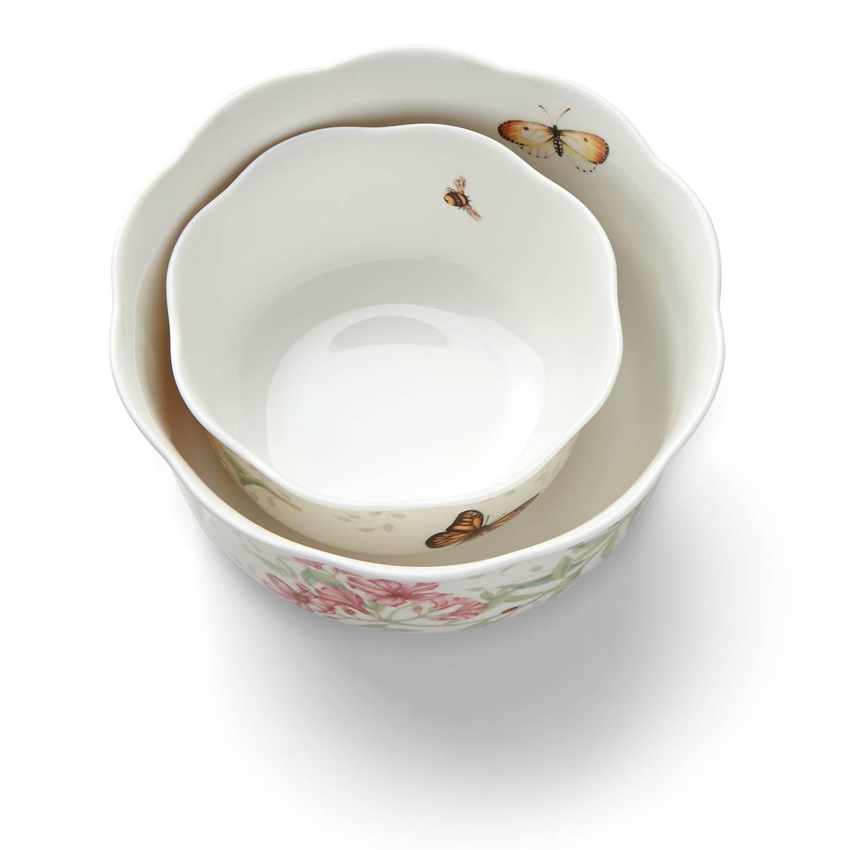 Garden Butterfly Nesting Bowls, 2-Piece Set - Image 5