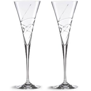 Crystal Toasting Flute Set - 2 Piece