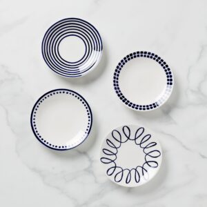 Charlotte Street Tidbit Decorative Plates - Set of 4