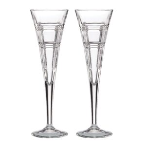 Modern Toasting Flutes - Set of 2