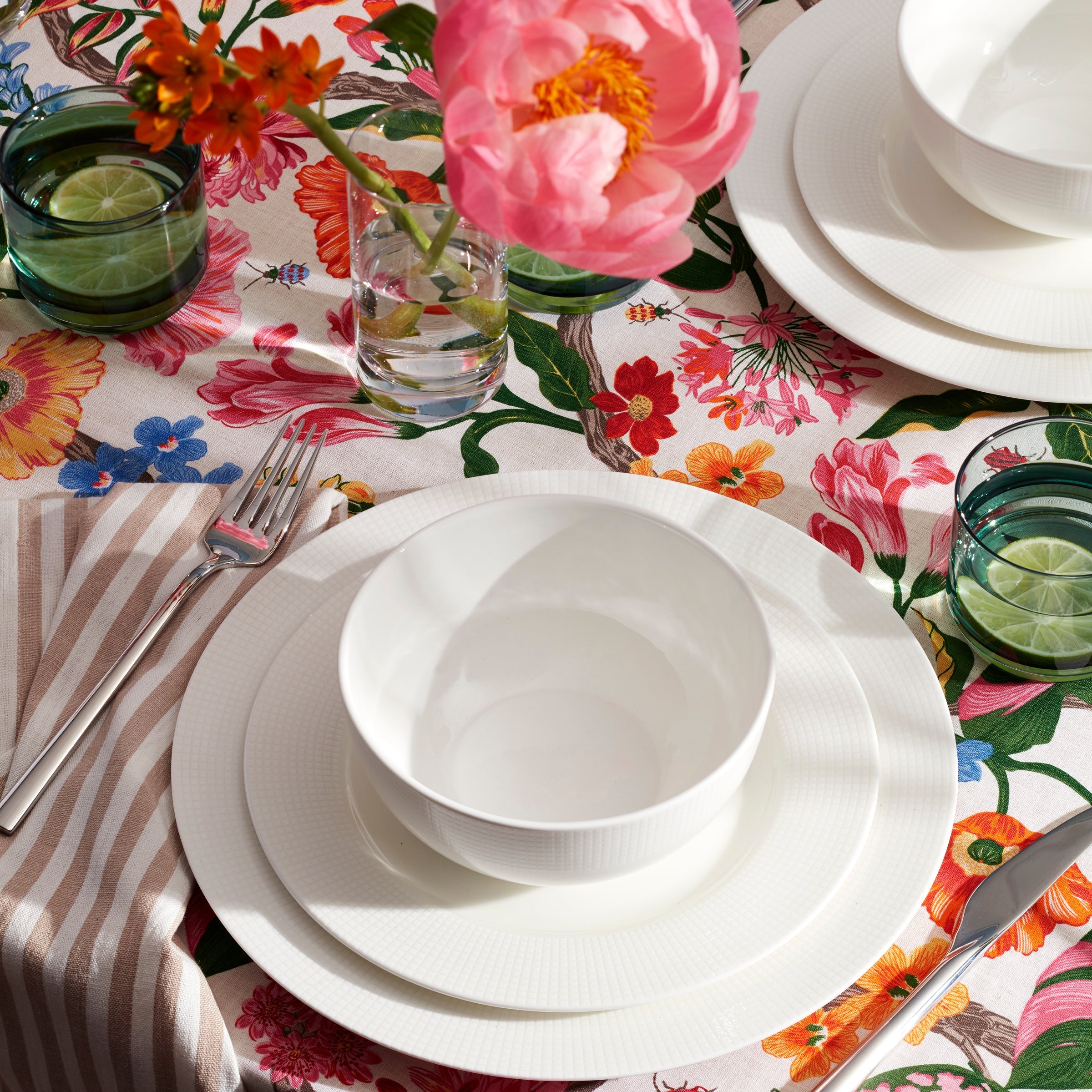 Blue Pattern Dessert Decorative Plates, Set of 4 - Image 2