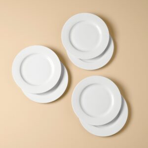 Blue Pattern Dessert Decorative Plates, Set of 4
