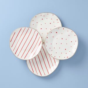 Fruit-Shaped Tidbit Decorative Plates, Set of 4