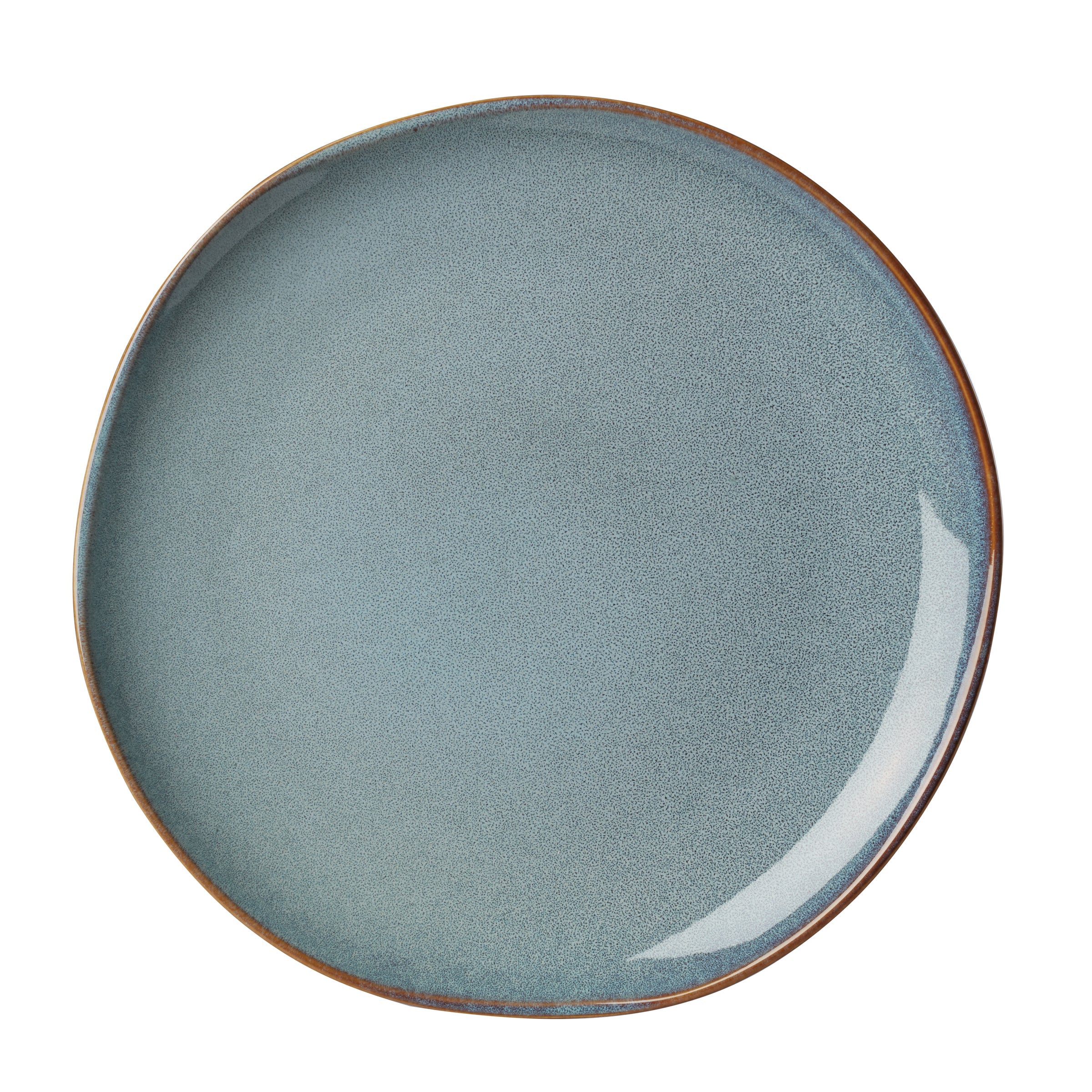Slate Blue Stoneware Dinnerware Set, 12-Piece - Image 8