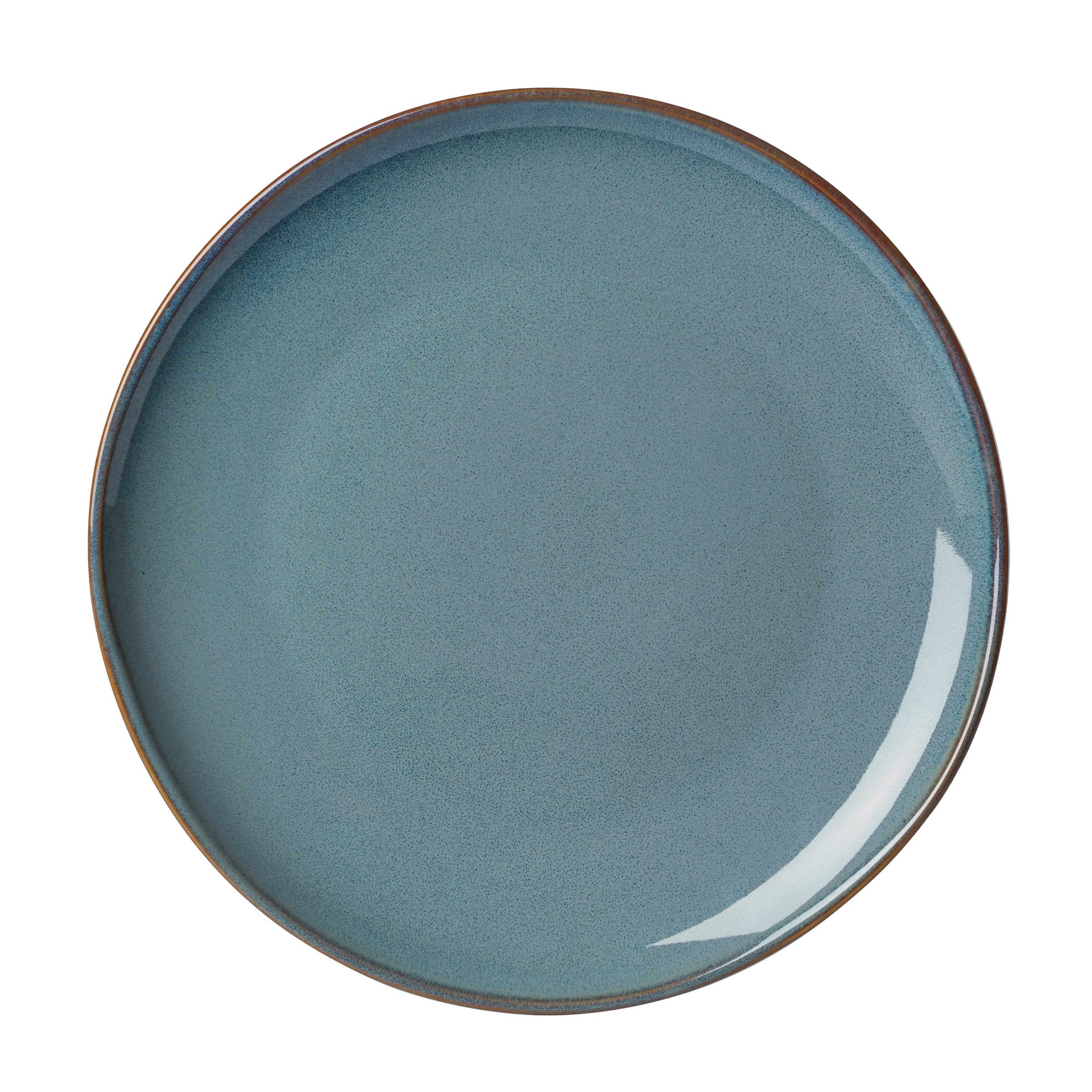 Slate Blue Stoneware Dinnerware Set, 12-Piece - Image 9