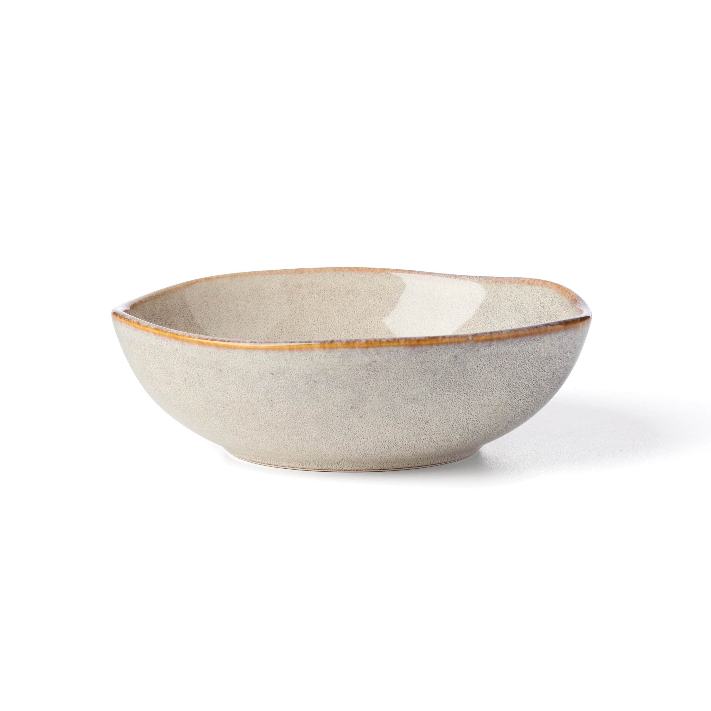 Cream Oatmeal Stoneware Dinnerware Set, 12-Piece - Image 9