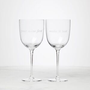 Modern Wine Glasses - Set of 2