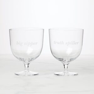 Short Wine Glasses - Set of 2