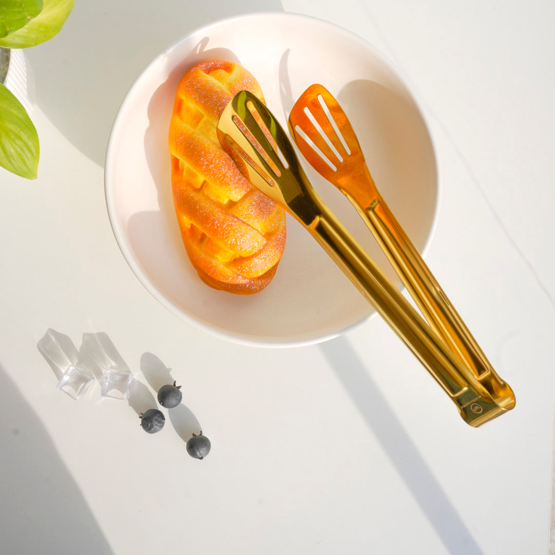 Classic Multipurpose Tong | 4 sizes | Gold & Silver | Stainless Steel - Image 15