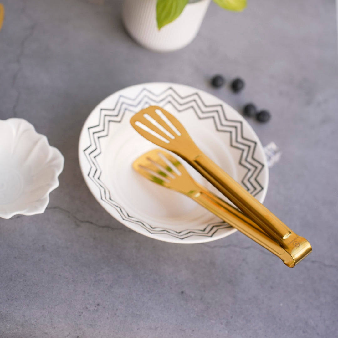 Classic Multipurpose Tong | 4 sizes | Gold & Silver | Stainless Steel - Image 31