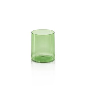 Fern Green Glass Pitcher and Drinkware Collection