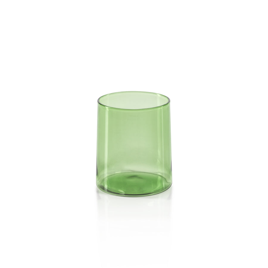 Fern Green Glass Pitcher and Drinkware Collection